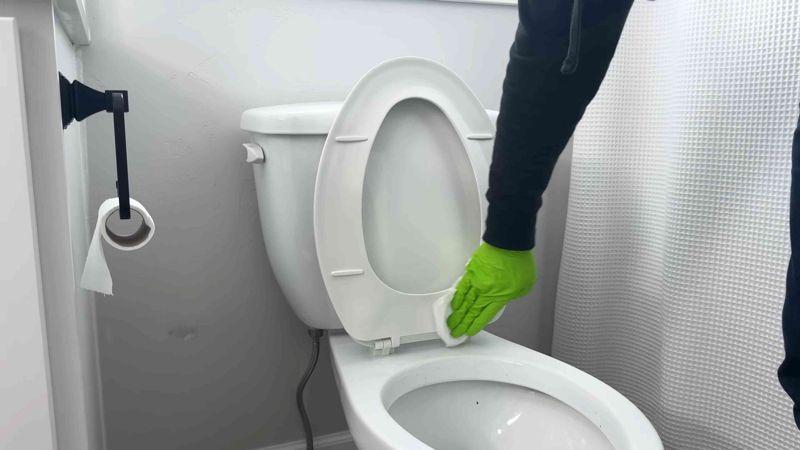 Toilet cleaning trick