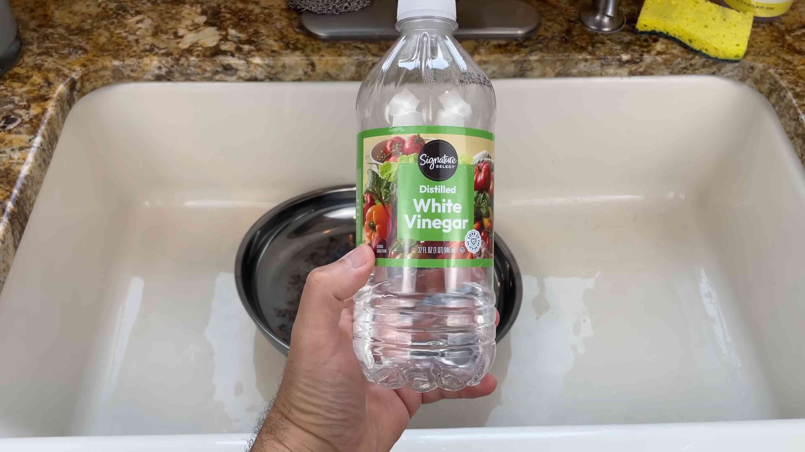 Clean Stainless Steel with Vinegar