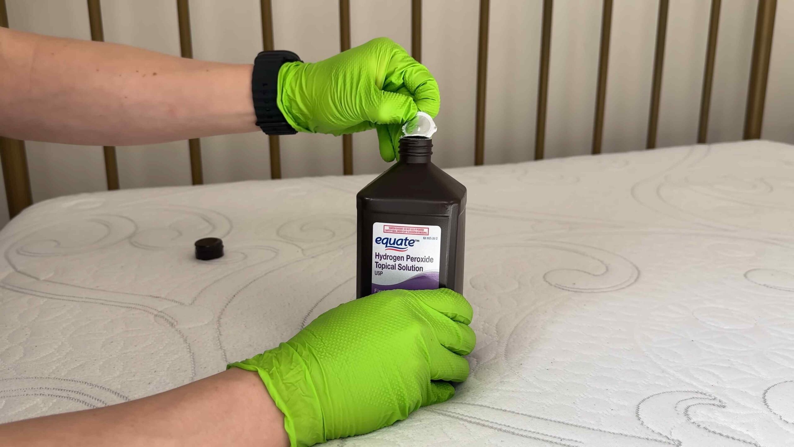 Clean mattress hydrogen peroxide