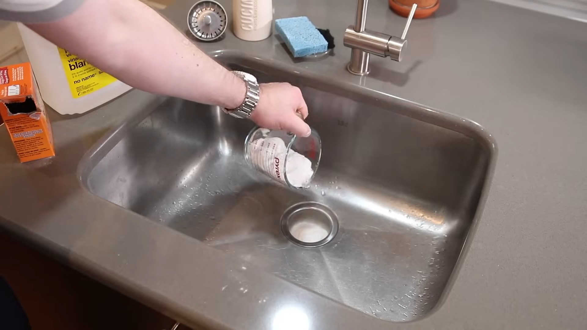 DIY Drain Cleaner Baking Soda