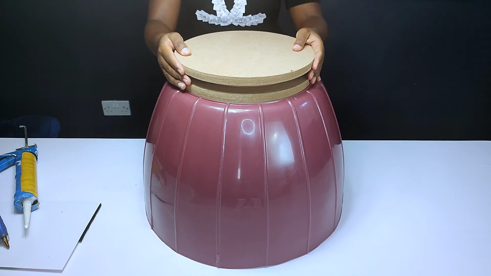 DIY coffee table