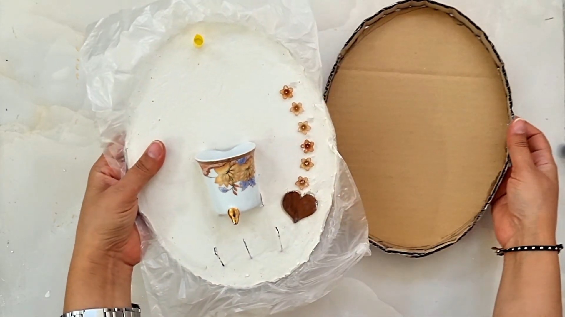 DIY Cup Key Holder